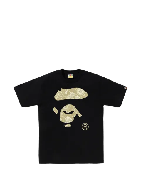 A BATHING APE® graphic-print T-shirt Black 001TEM301043M