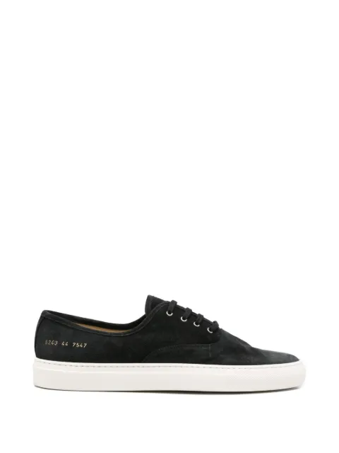 Common Projects Four Hole lace-up sneakers Black 5243