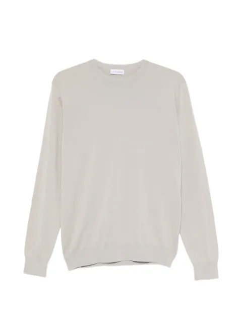 ÉPHÉMÈRE long-sleeve fine-knit sweater Grey DK17035