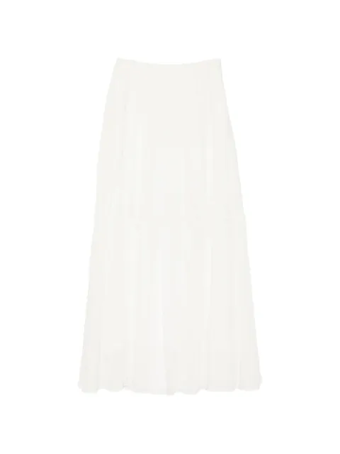 RUOHAN Alba pleated skirt White RH078SS26