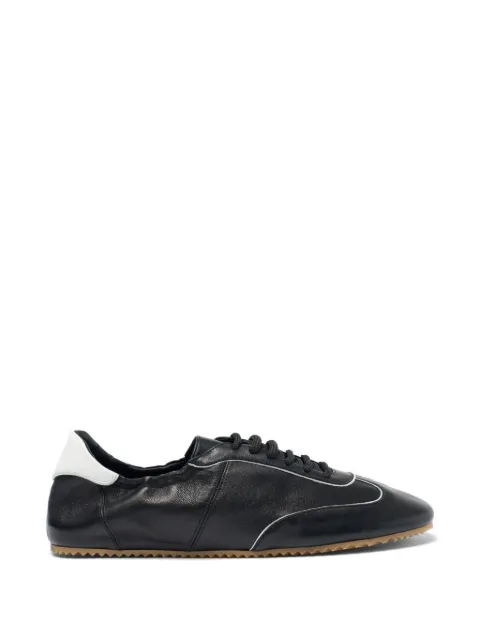 Scarosso Riley leather sneakers Black RILEYSNEABLACALF