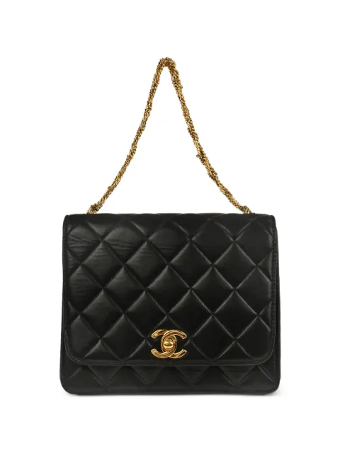 CHANEL Pre-Owned 1998 quilted handbag Black 116569