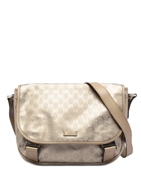 Gucci Pre-Owned 2000-2015 GG Imprime crossbody bag Gold 877A0US3QLQQ047Y