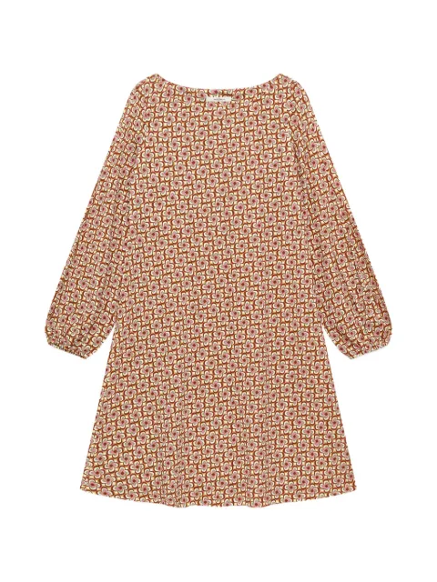 MALIPARMI mouliné A-line mini dress Brown JF668970675A