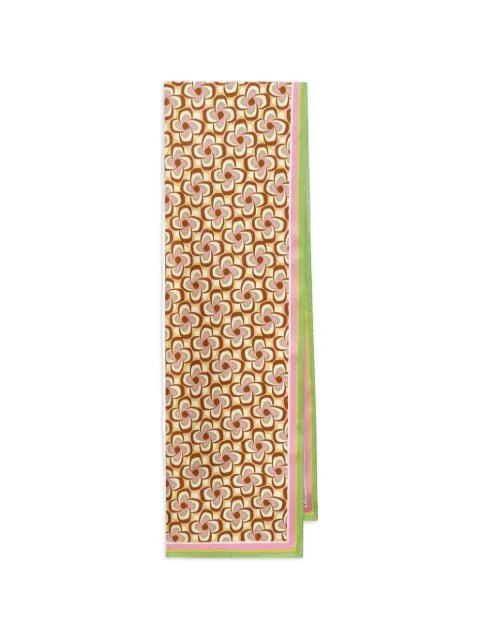 MALIPARMI floral-print scarf Neutrals IB034131032A4168