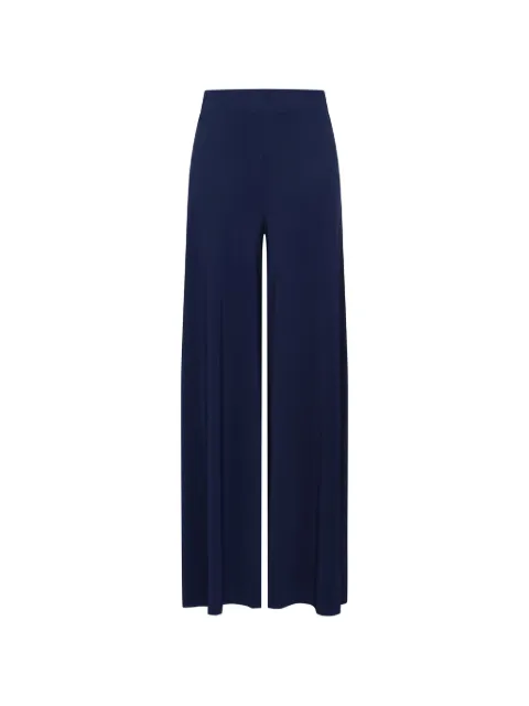 MALIPARMI elastic-waistband trousers Blue JH01177021080043