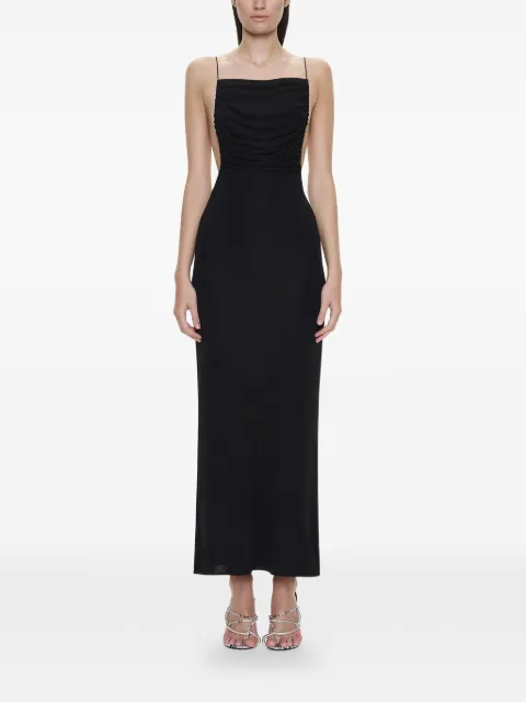 Christopher Esber Sculpted ruched dress Black 26013768