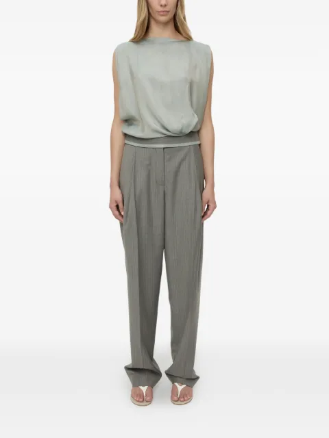 Christopher Esber Sashed tailored trousers Grey 26015014