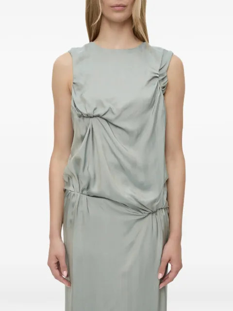 Christopher Esber Kacere bikini tuck column tank maxi dress Green 26013989WASHEDSLATE