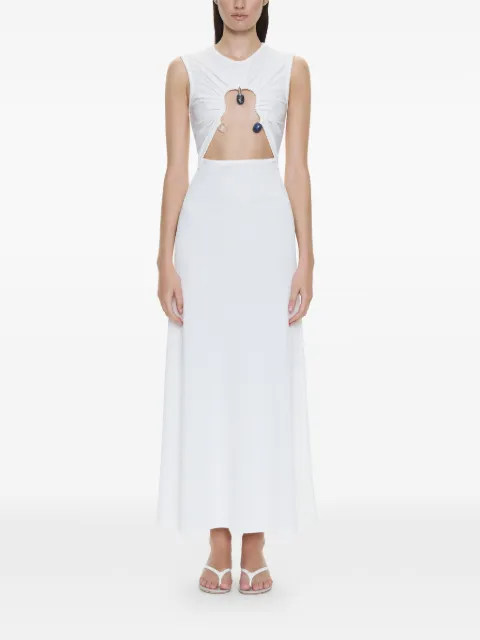 Christopher Esber Hiero crystal dress White 26013748