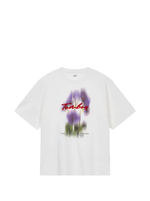 TOMBOY graphic print T-shirt White 9156222322