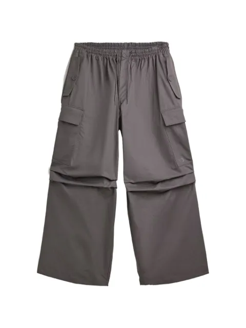 Y-3 UT Twill cotton cargo trousers Grey KE2312