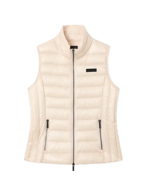 Armani Exchange zip-fastening logo-patch gilet Pink XW001921AF18757