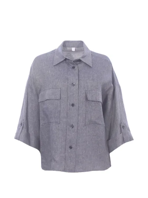 Eleventy buttoned shirt Blue M80CAMM02TES0M06811