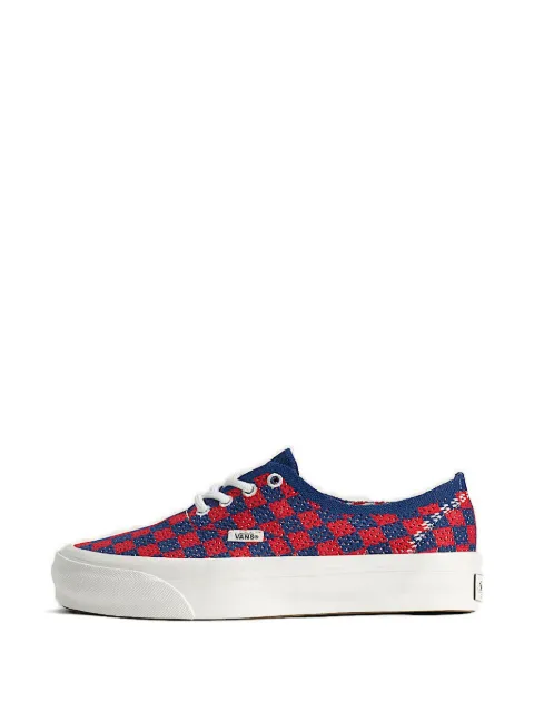 Vans Premium Authentic Checkerboard lace-up sneakers Blue VN000EJCRDB