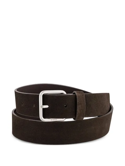 BOSS square-buckle belt Brown 50553301