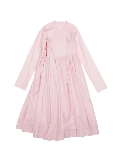 Egg Olive long-sleeved maxi dress Pink OLIVESS26300KHADIROSE