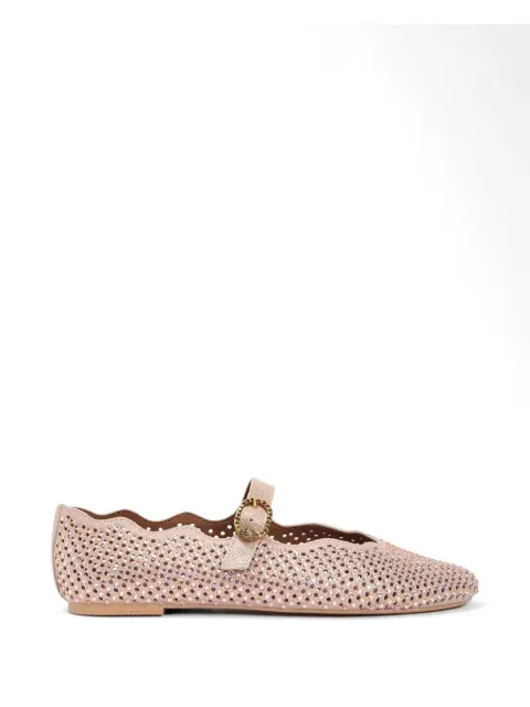 Kurt Geiger London buckle embellished flats Pink 5596424209
