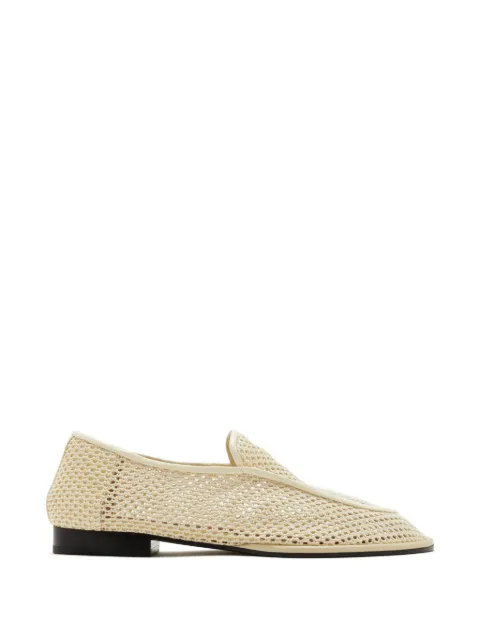 NEOUS mesh loafers White 00504XW10N10
