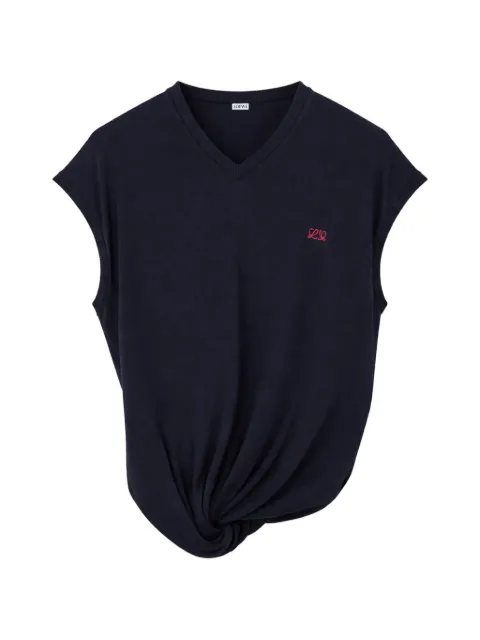 LOEWE V-neck sweater Blue S540Y14KHC