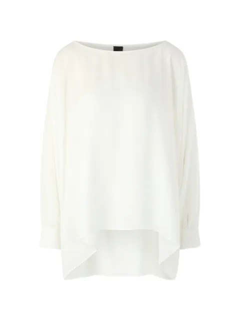 MARCCAIN Rethink Together asymmetrical blouse White AG5110W90
