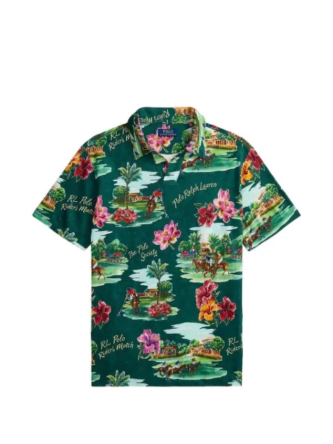 Polo Ralph Lauren floral print polo shirt Green 710B13535001