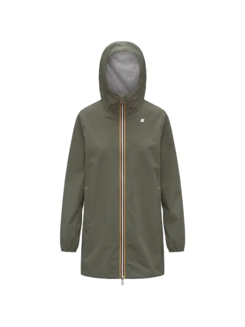 K-Way Sophie zip-up coat Green K8133YW