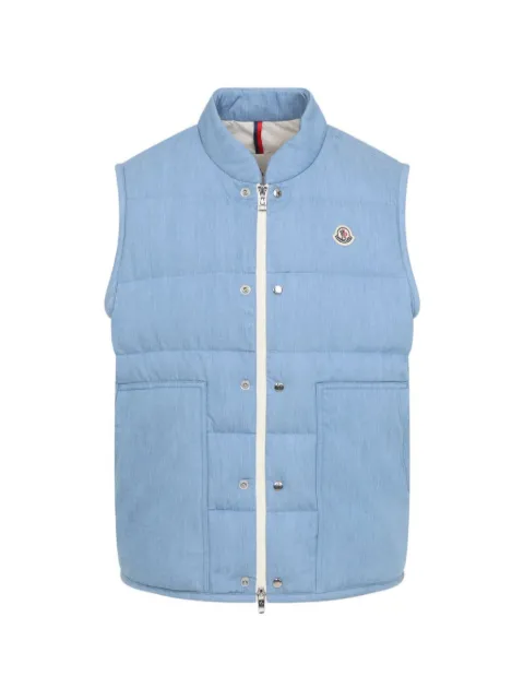 Moncler Heceta padded gilet Blue L10911A00137599HB