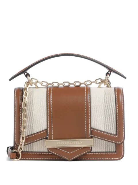 Karl Lagerfeld small K/Nova shoulder bag Brown B2W302321UA