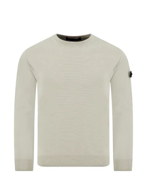 Peuterey crewneck long-sleeve sweater Neutrals PEU5837GANNA03
