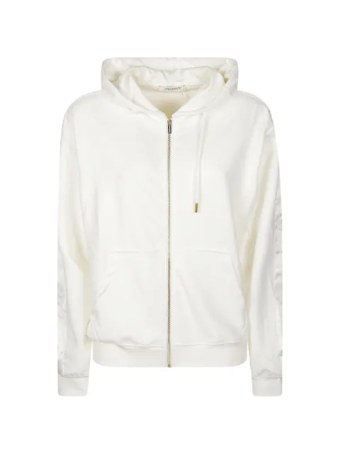 HINNOMINATE zip-up hoodie Neutrals HMABW02400