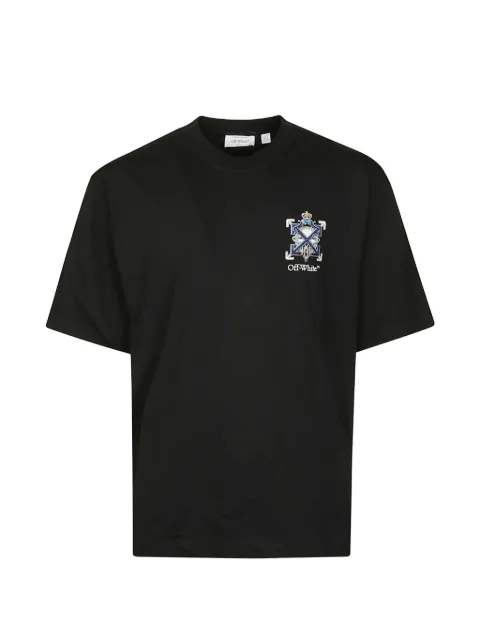 Off-White logo T-shirt Black 44MAA120S26