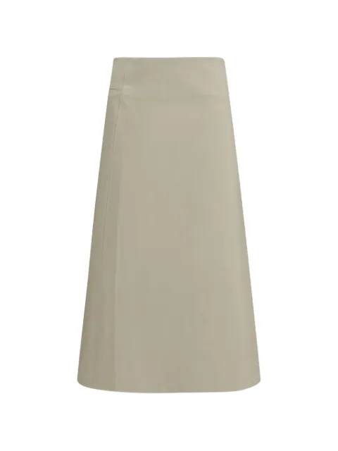 Rier cotton A-line skirt Neutrals SKT27CWR