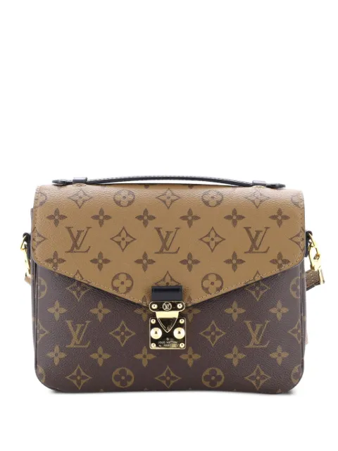 Louis Vuitton Pre-Owned Pochette Metis Reverse Monogram Canvas crossbody bag Brown Q7HAYMRO30ABEBE0