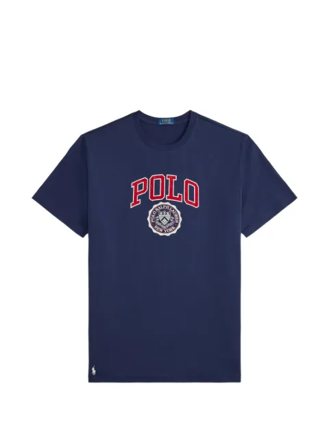 Polo Ralph Lauren logo-print T-shirt Blue 711B26152002