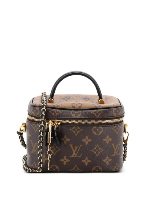 Louis Vuitton Pre-Owned Vanity Handbag Reverse Monogram Canvas PM satchel Brown BNBNM5LYPG9UT73D