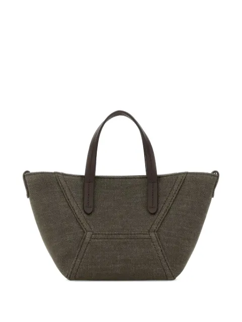 Brunello Cucinelli top handle tote bag Green MB25D2675C004