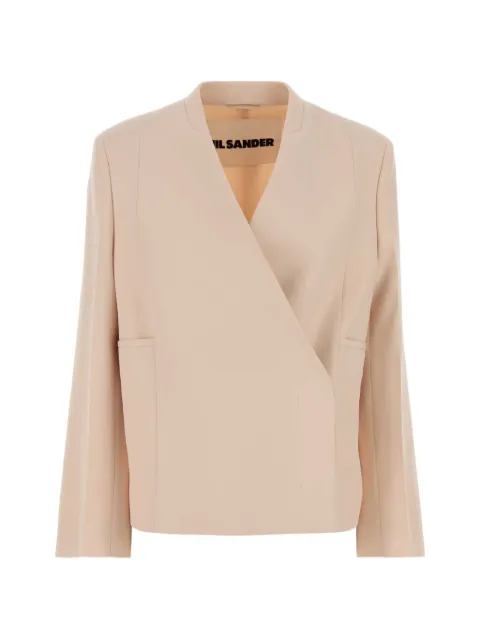Jil Sander wool blazer Neutrals J02BN0236J40002