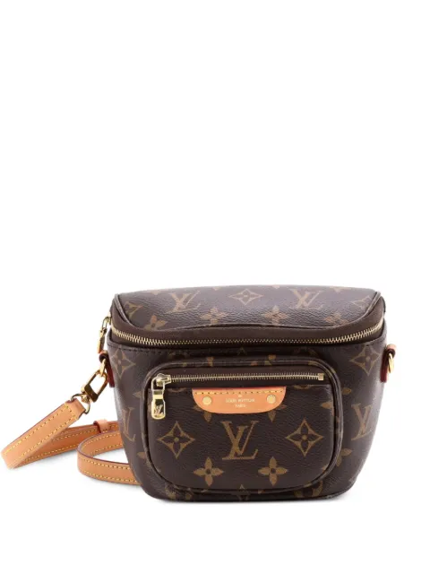 Louis Vuitton Pre-Owned Bum Bag Monogram Canvas Mini belt bag Brown FO1BBWVK5WT22ZVS