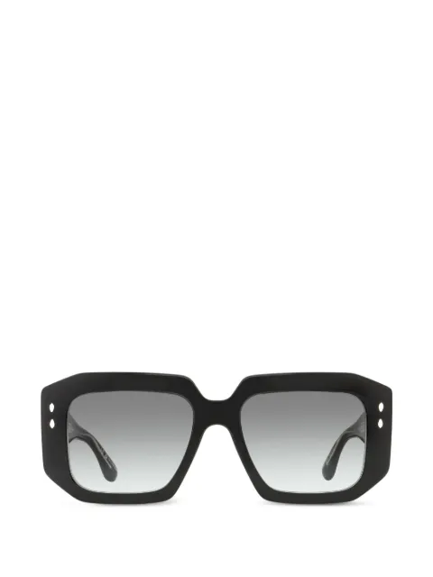 Isabel Marant Eyewear Lizzy rectangular-frame sunglasses Black 206488807539O
