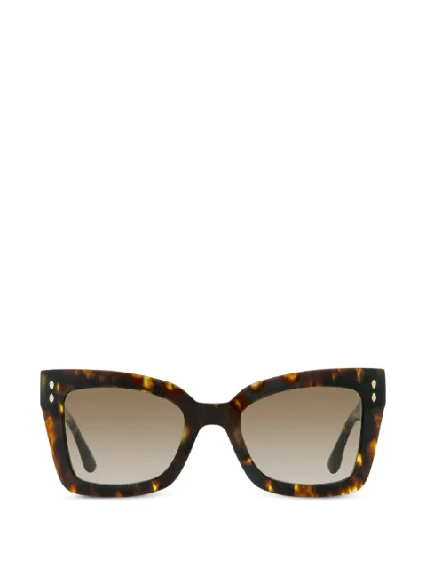 Isabel Marant Eyewear 103/S geometric-frame sunglasses Brown 20553708652HA