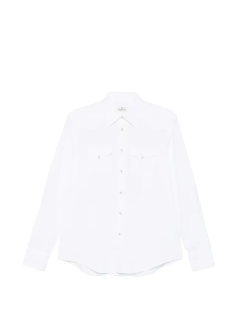 Alessandro Gherardi long-sleeve pocket shirt White WEST10AC