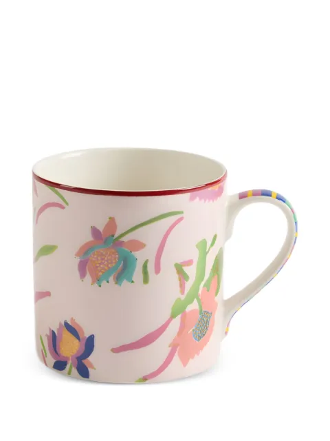 Lisa Corti Japanese floral-print mug Pink 0MUGPCLJA50U