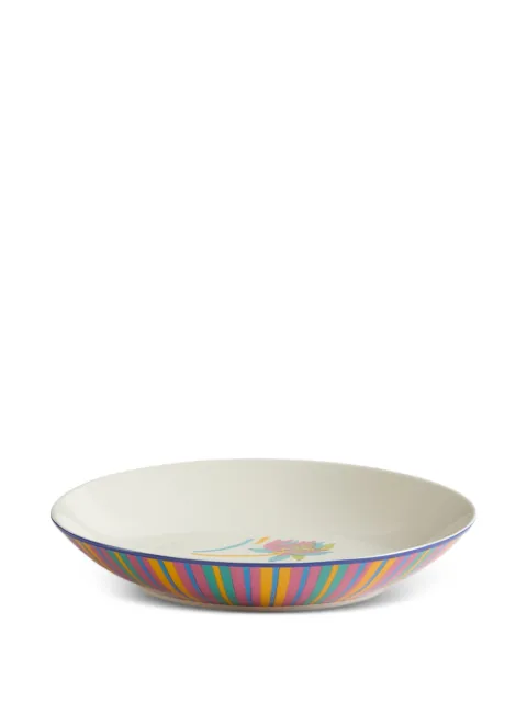 Lisa Corti Japanese floral-detail soup plate Neutrals 0SOUPLATEPCLJAMLTU