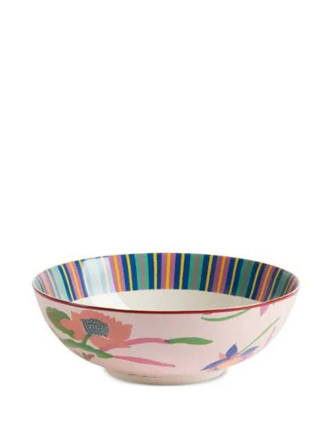 Lisa Corti Japanese floral-print porcelain salad bowl Pink 0BOWL23PCLJA50U
