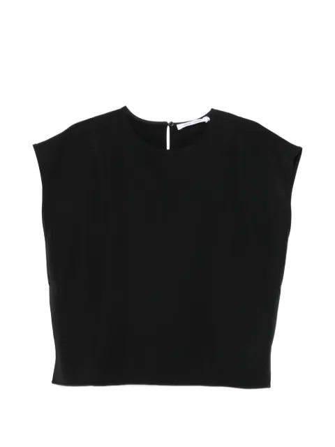 SAMSOE SAMSOE Sahoy round-neck top Black F26100021