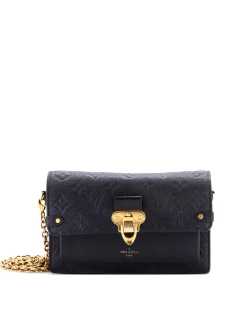 Louis Vuitton Pre-Owned Vavin Chain Wallet NM Monogram Empreinte Leather crossbody bag Black 6SUJUQ95L9TI7J5F