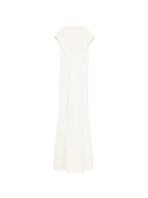 Jil Sander cap-sleeve maxi dress White J03CT0606J70218