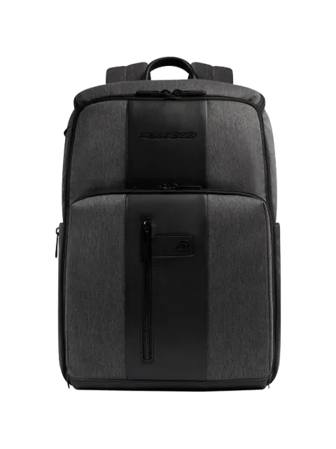 PIQUADRO zipped panelled backpack Grey CA6648BR2