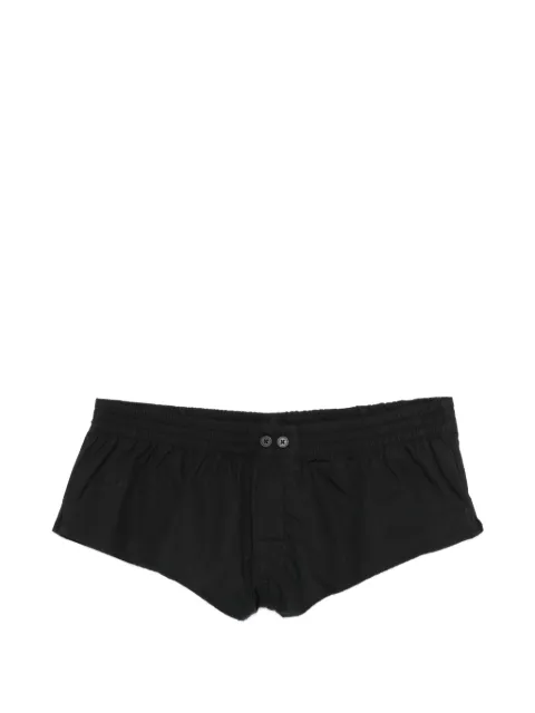 ENTIRE STUDIOS elasticated-waistband shorts Black ESSS26SH040120015S